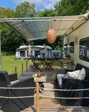 Caravan Op Camping T Kopske In Camping