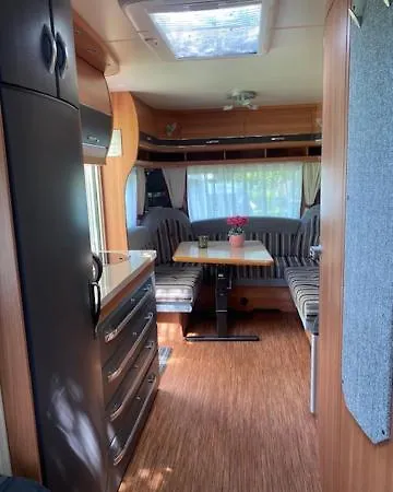 Camping Caravan Op Camping T Kopske In